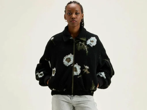 Asher Bomber-stijl Sweatshirt