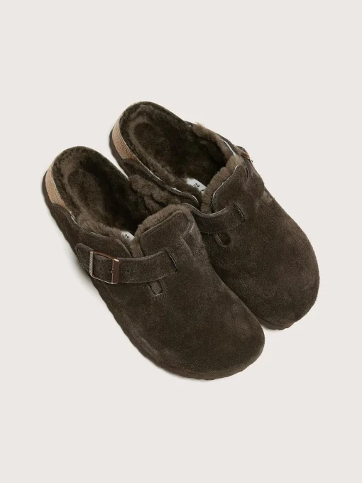 BIRKENSTOCK Boston Omgekeerd Lam Voor Vrouwen