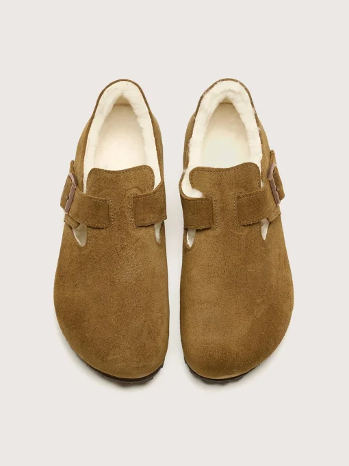 BIRKENSTOCK London Omgekeerd Lam Voor Vrouwen