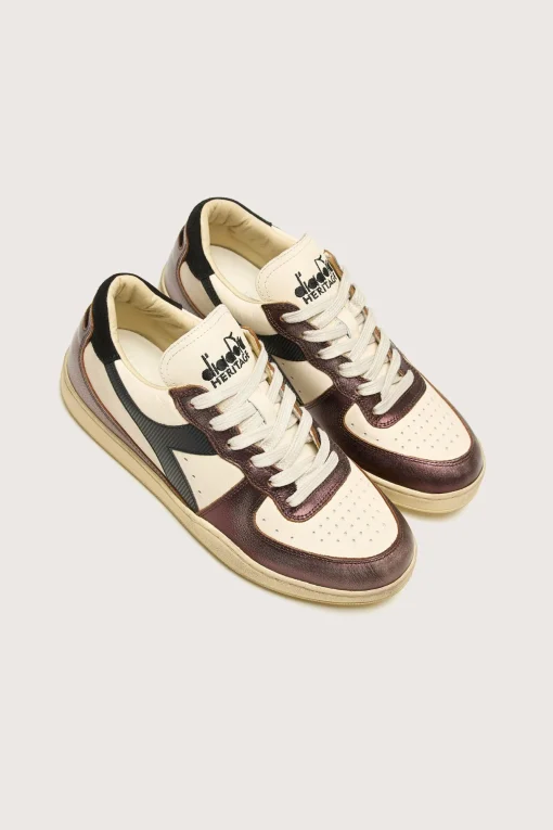 DIADORA Mi Basket Low Metallic Dirty Voor Vrouwen