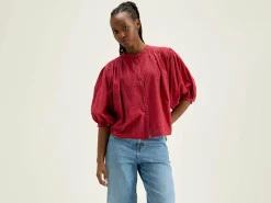 Ink Cropped Blouse