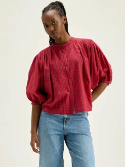Ink Cropped Blouse