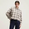 Kraft Cropped Hemd