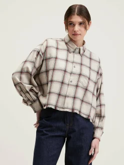 Kraft Cropped Hemd