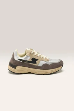 STEPNEY WORKERS CLUB Amiel S-Strike Suede Mix Voor Vrouwen