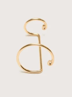 YAY Double Helix Linker Ear Cuff